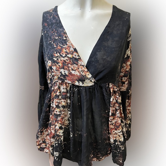 Intermix NWOT Boho Blouse - Picture 1 of 6